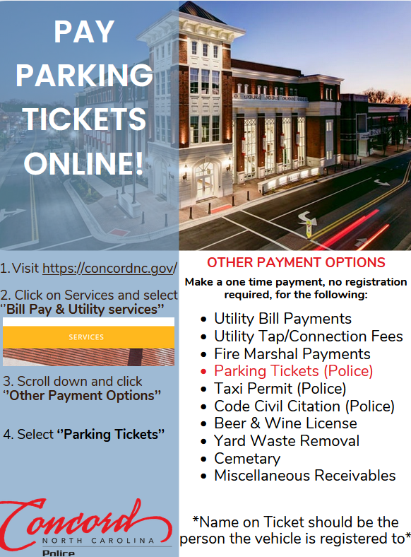 Paying Parking Ticket Online